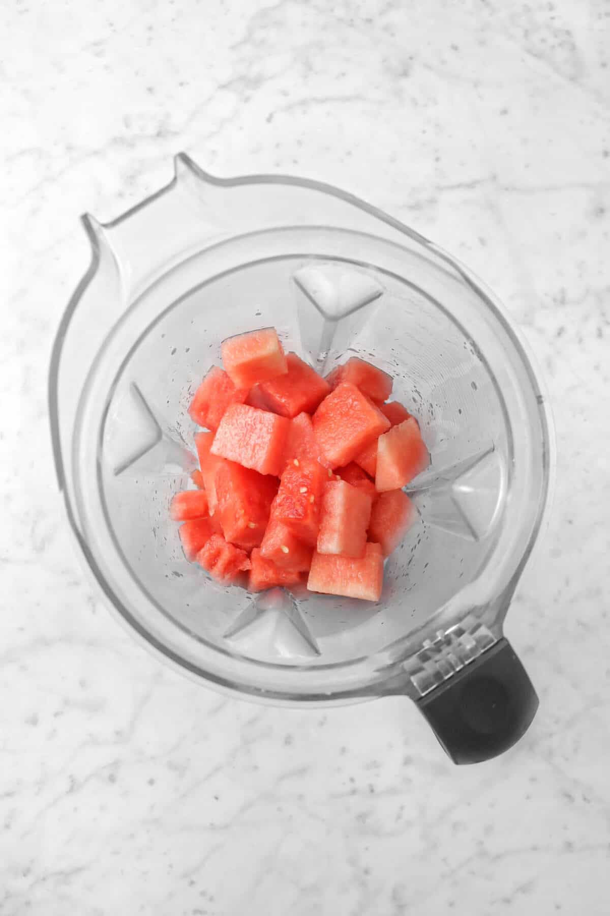 watermelon in a blender