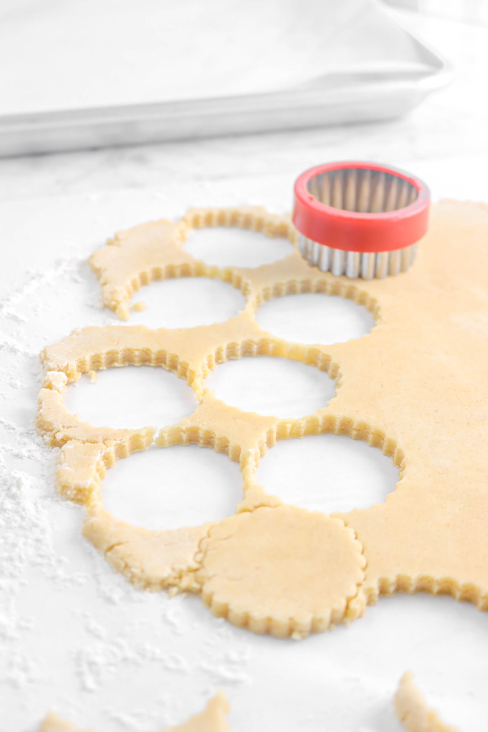 Spiced Apple Butter Linzer Cookies - Bakers Table