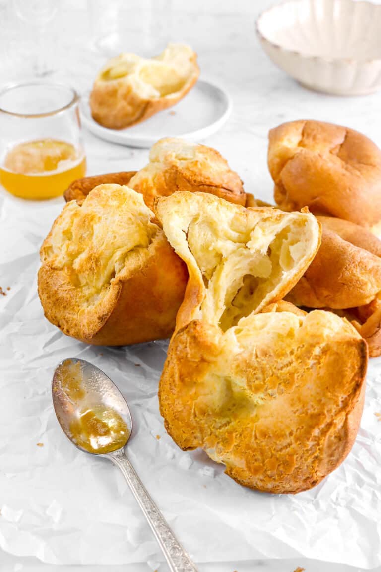 Homemade Brown Butter Popovers