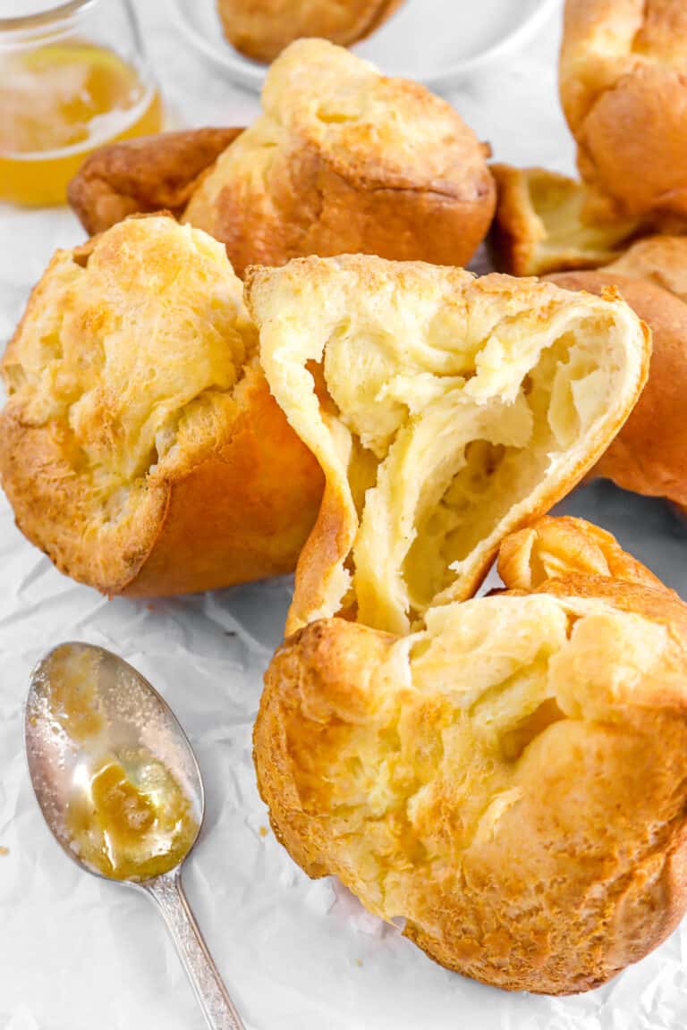 Easy Brown Butter Popovers