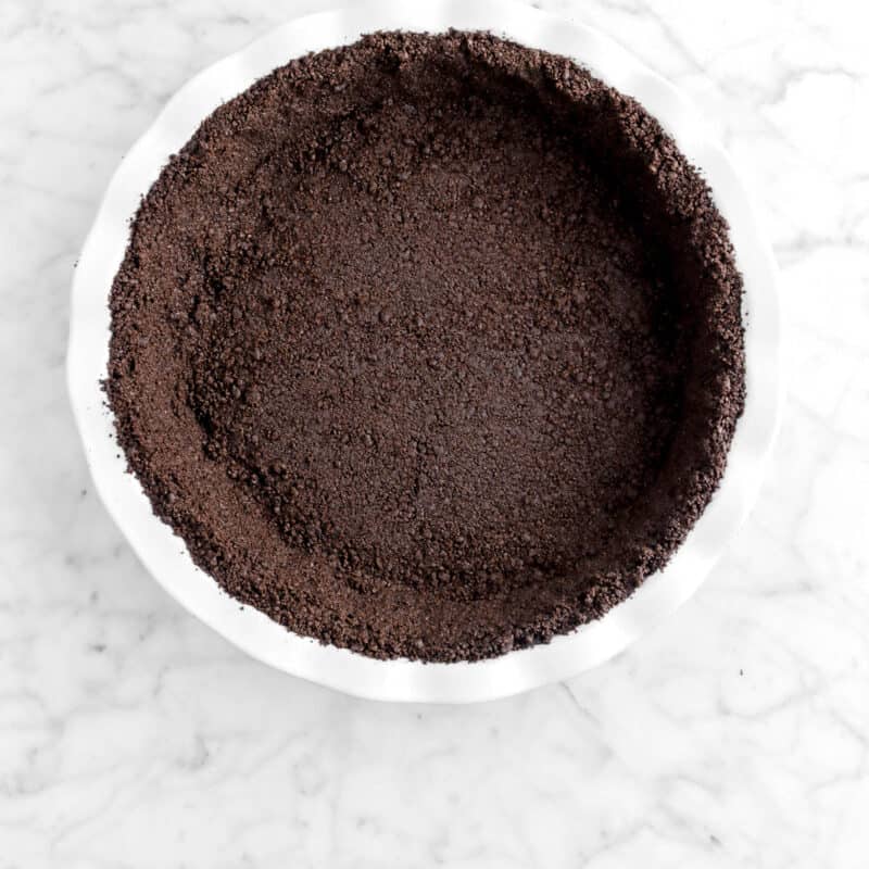 The Best Oreo Cookie Crust Recipe (2 Ingredients!) - Bakers Table