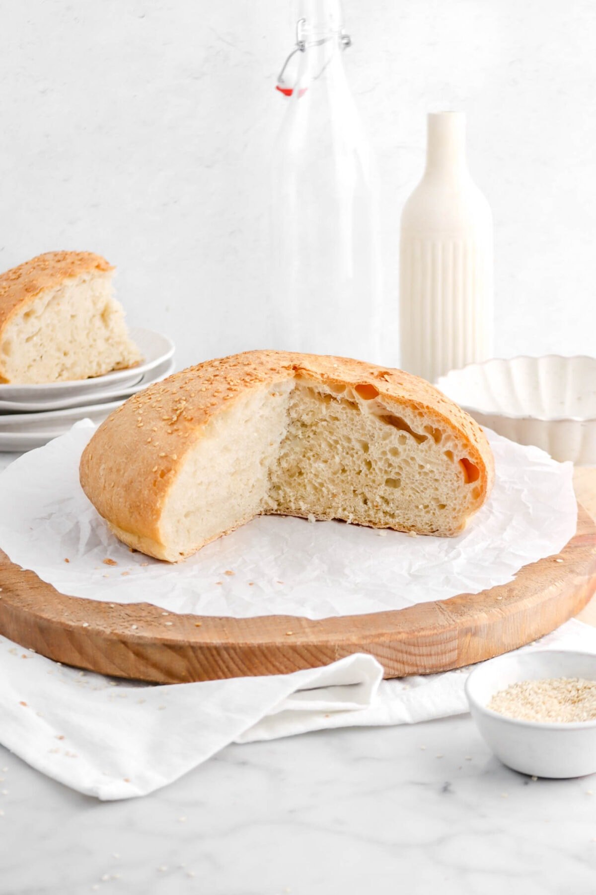 Homemade Muffaletta Bread