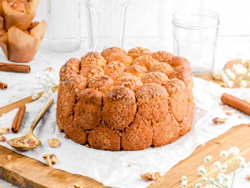 Cinnamon Sugar Walnut Pull-Apart Bread - Bakers Table