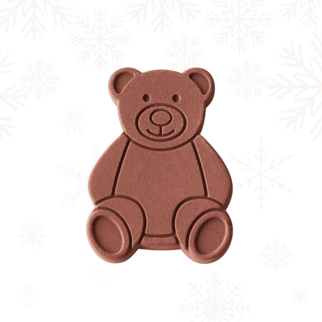brown sugar softener shaped like a teddy bear.