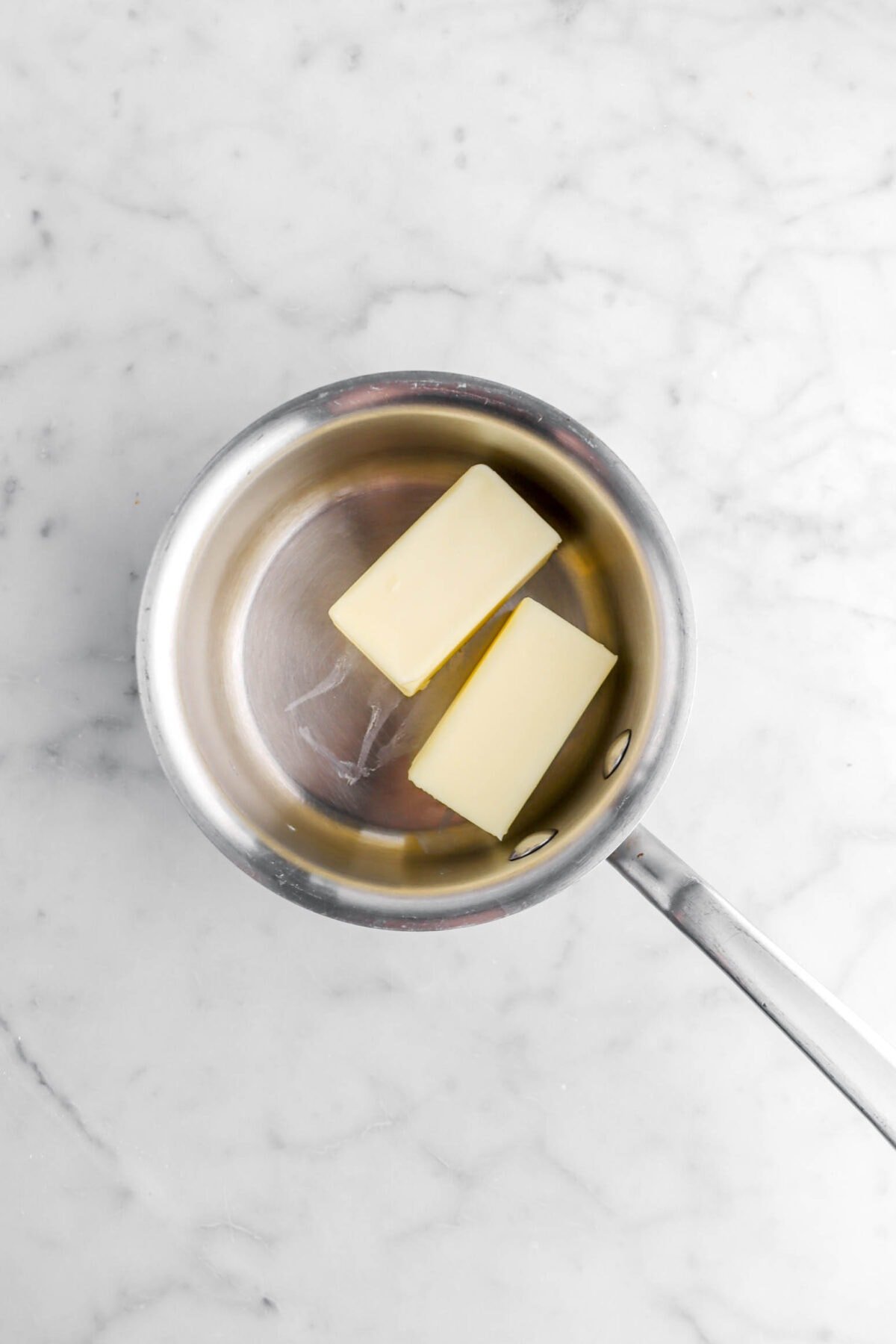 butter in small saucepan.