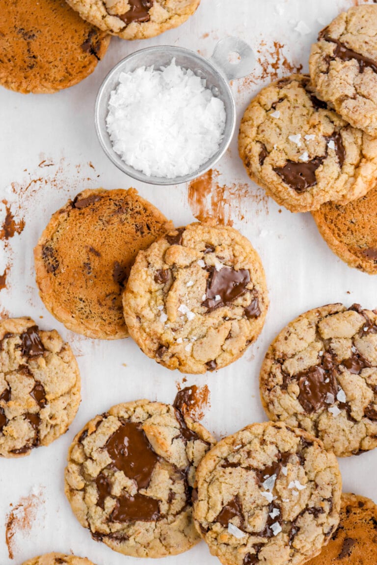 Chewy Brown Butter Chocolate Chip Cookies