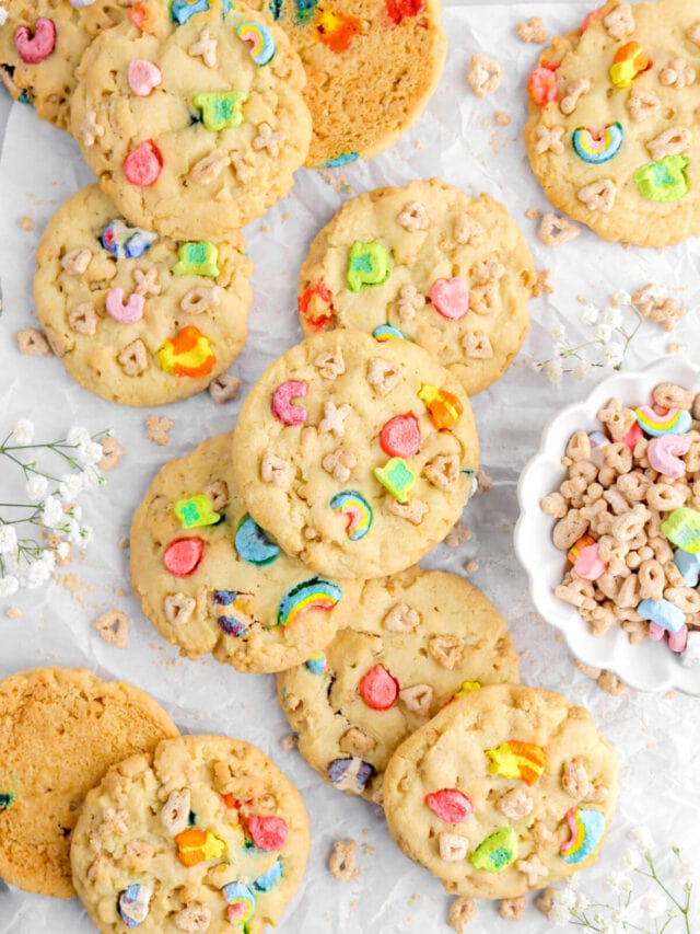 Lucky Charms Cookies