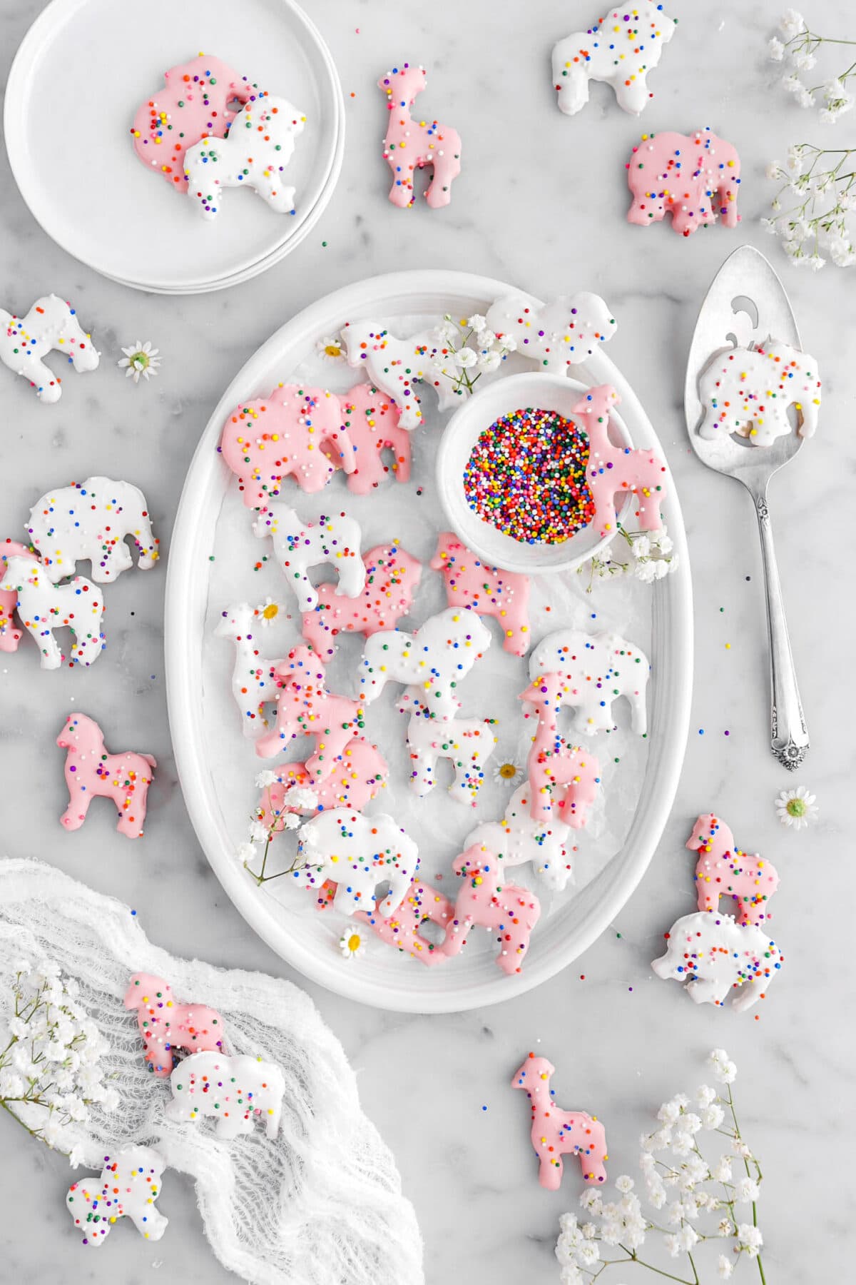 Homemade Frosted Animal Crackers