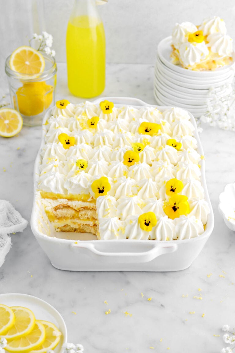 Limoncello Tiramisu Mit Lemon Curd