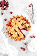 The Best Homemade Cherry Pie (Thicker Filling!) - Bakers Table