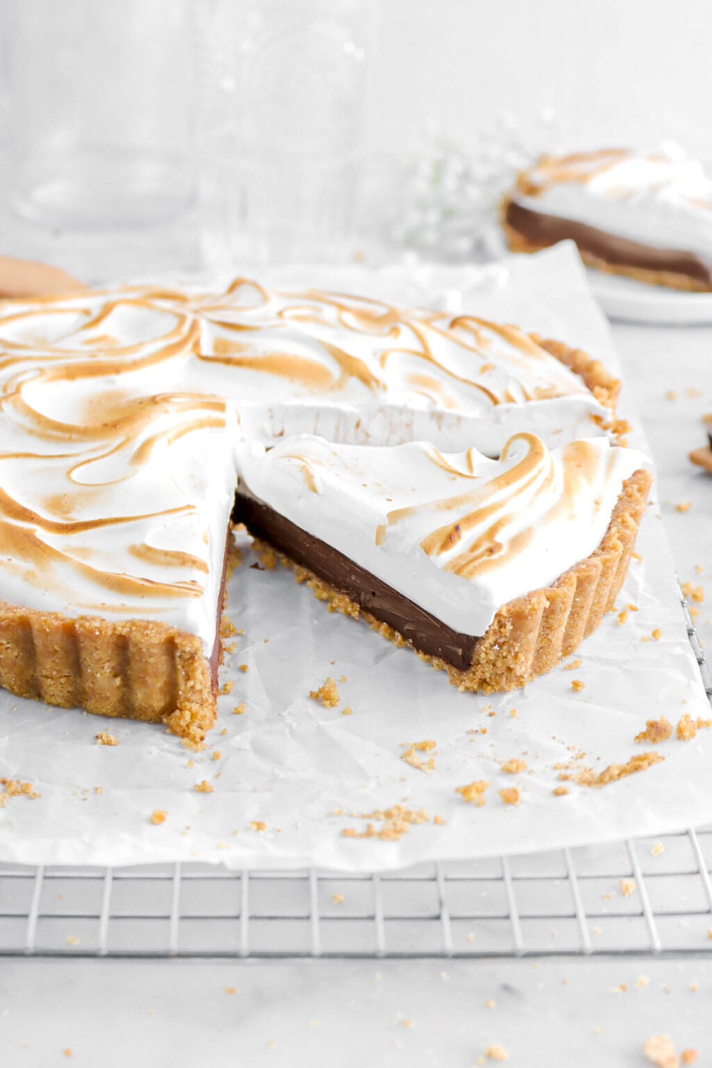 No Bake S'mores Pie - Bakers Table