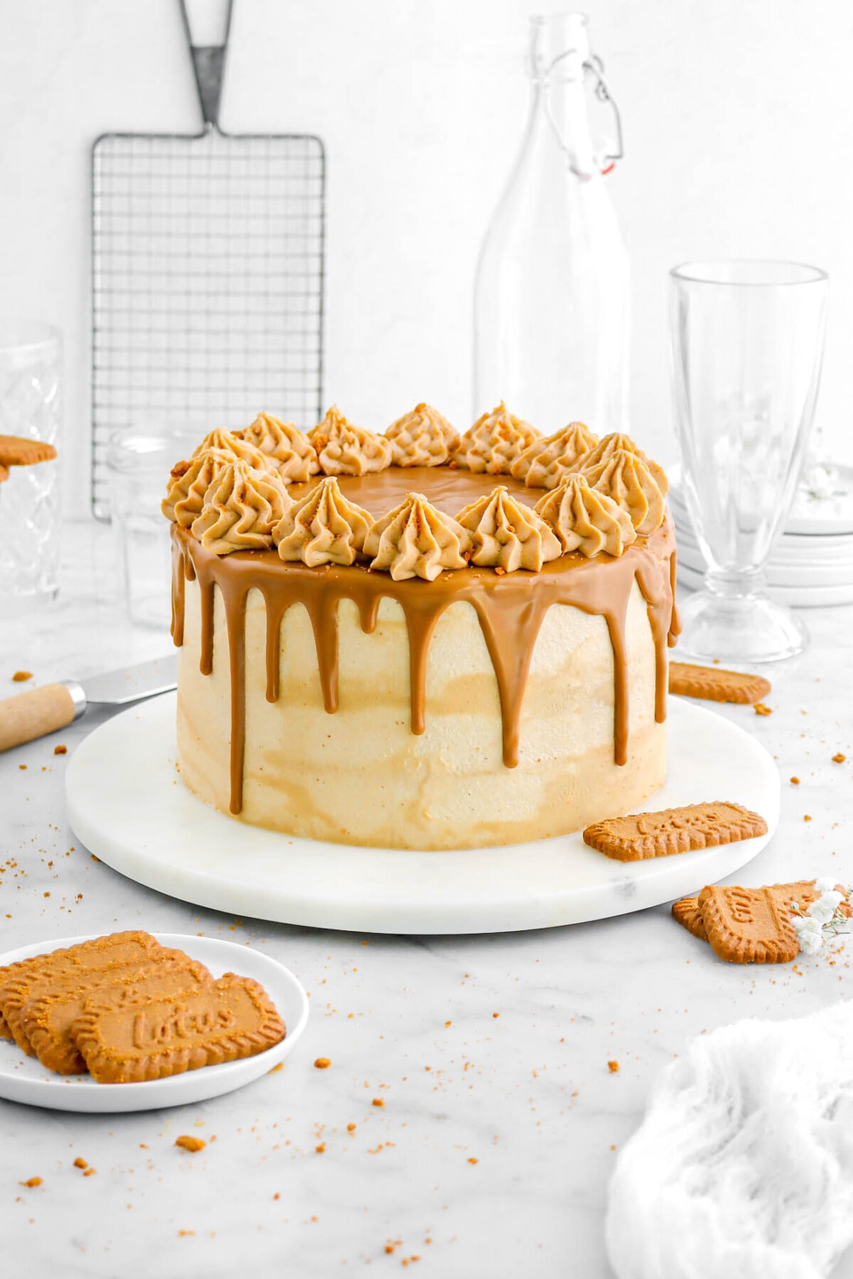 Biscoff Cookie Butter Cake
